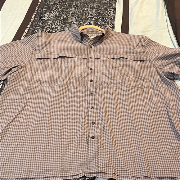 Game Guard Outdoors Other - Game Guard Outdoors Men's Classic Checkered Button Down Shirt - Brown